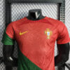 2022 FIFA World Cup Portugal Home Football Shirt – Player Version - Detail 2