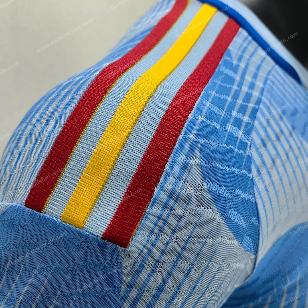 2022 FIFA World Cup Spain Away Soccer Shirt – Player Version - Detail 5