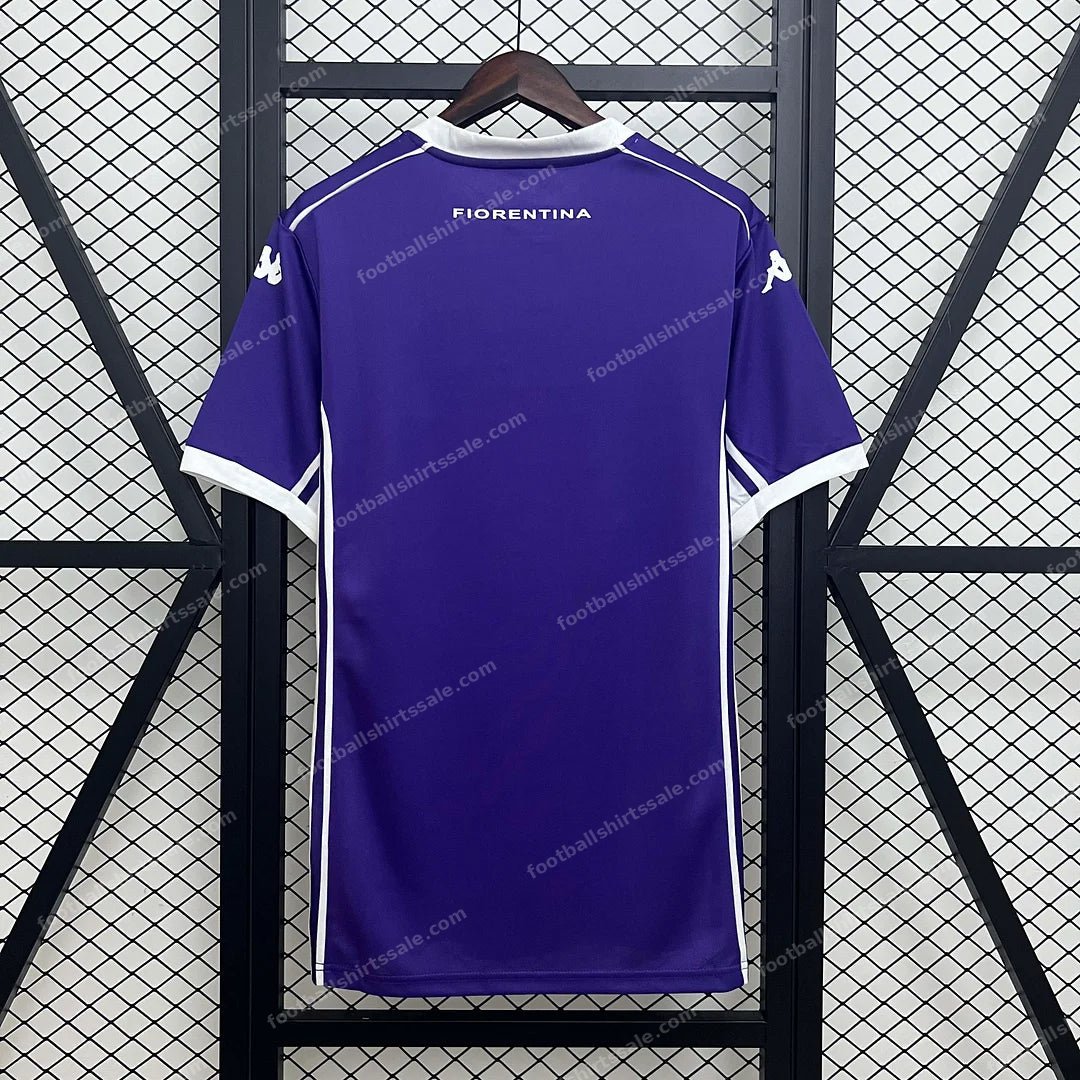 2025/2026 Fiorentina Home Football Shirt - Detail 1