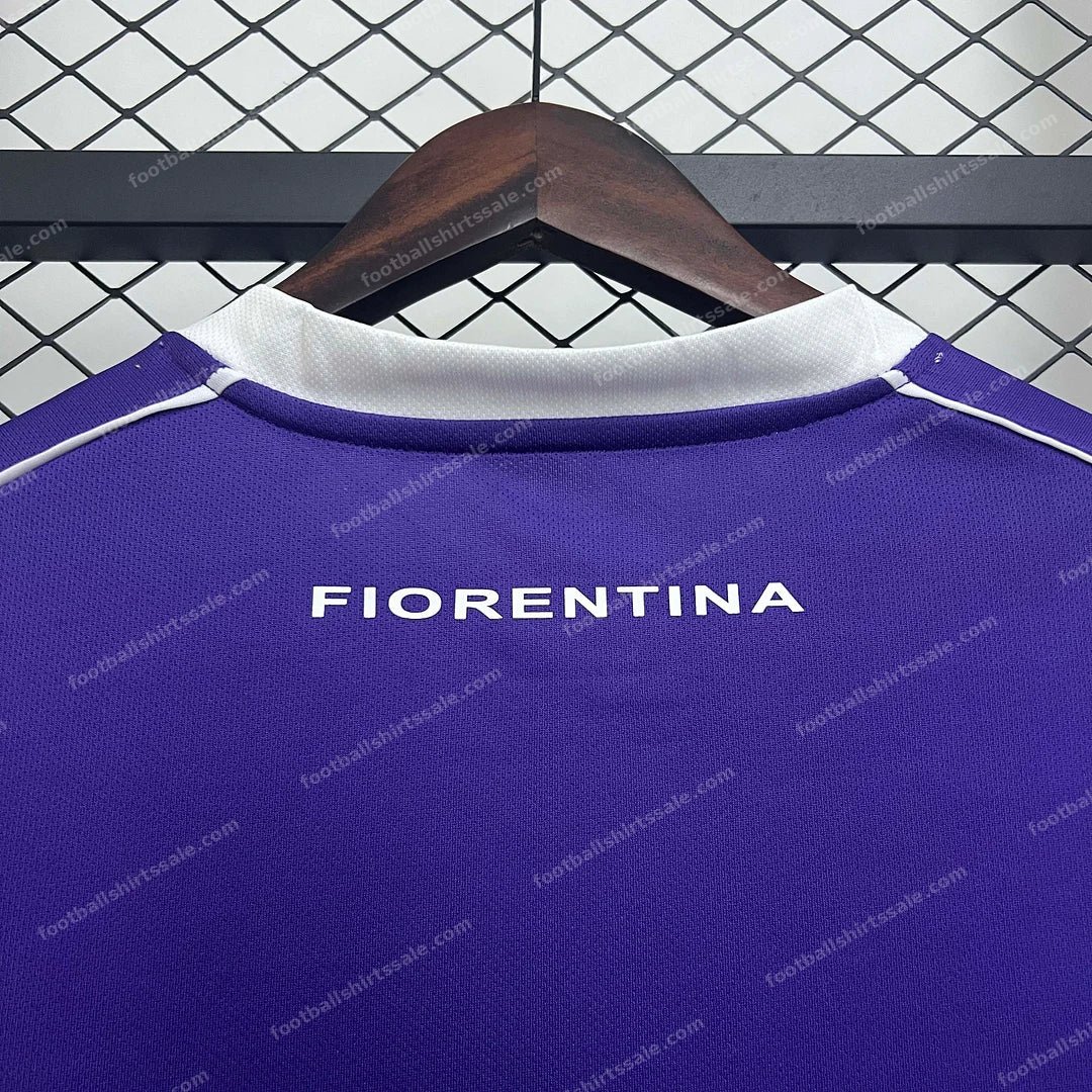2025/2026 Fiorentina Home Football Shirt - Detail 6