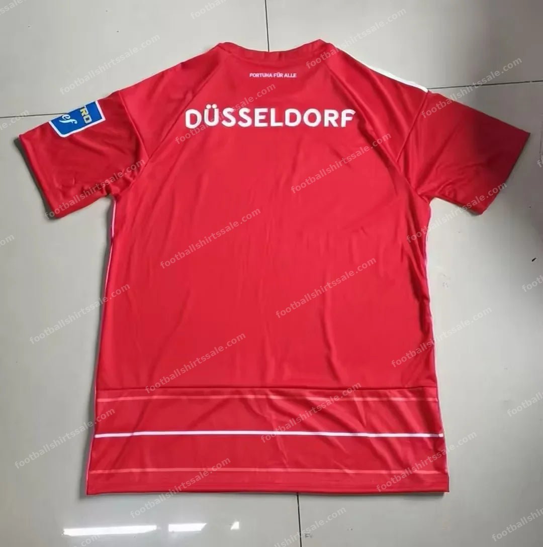 2025/2026 Fortuna Dusseldorf Home Football Shirt - Detail 1