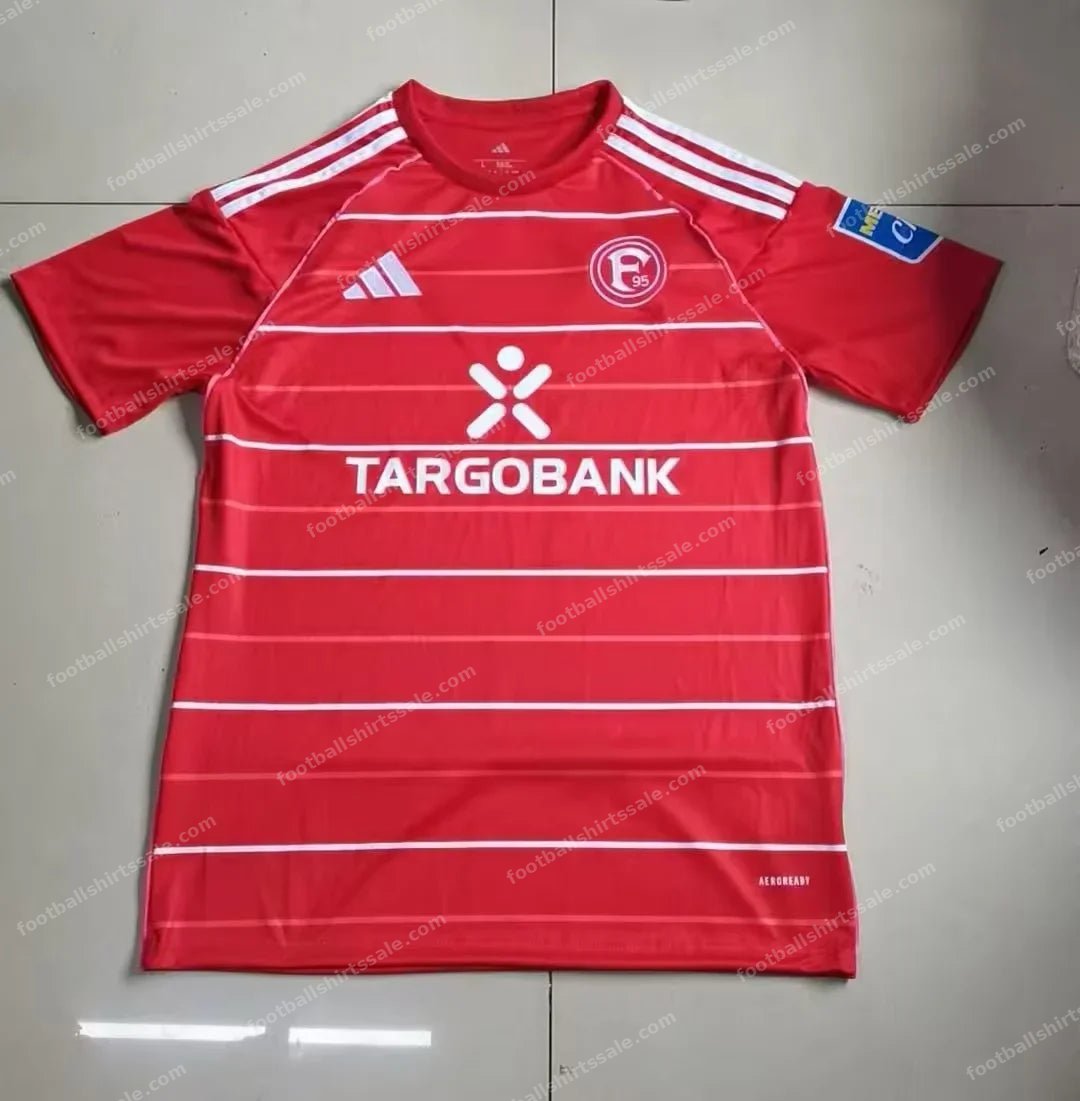 2025/2026 Fortuna Dusseldorf Home Football Shirt