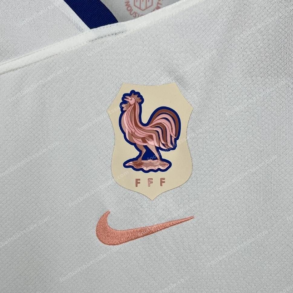 2025 France Away Football Shirt - Detail 3