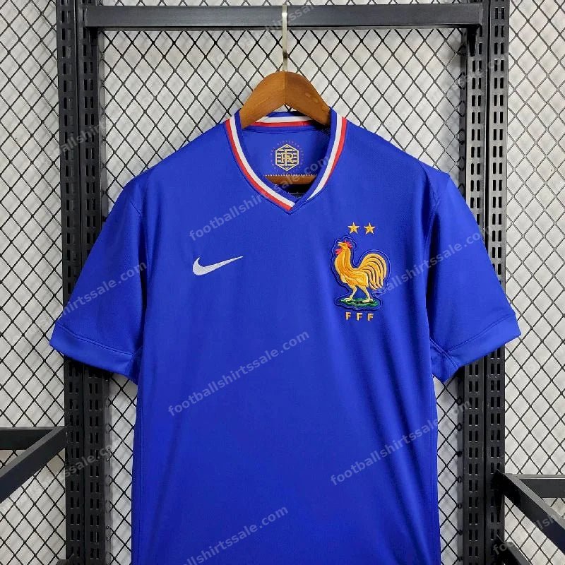 2024 France Home Football Shirt 1:1 Thai Quality - Detail 3