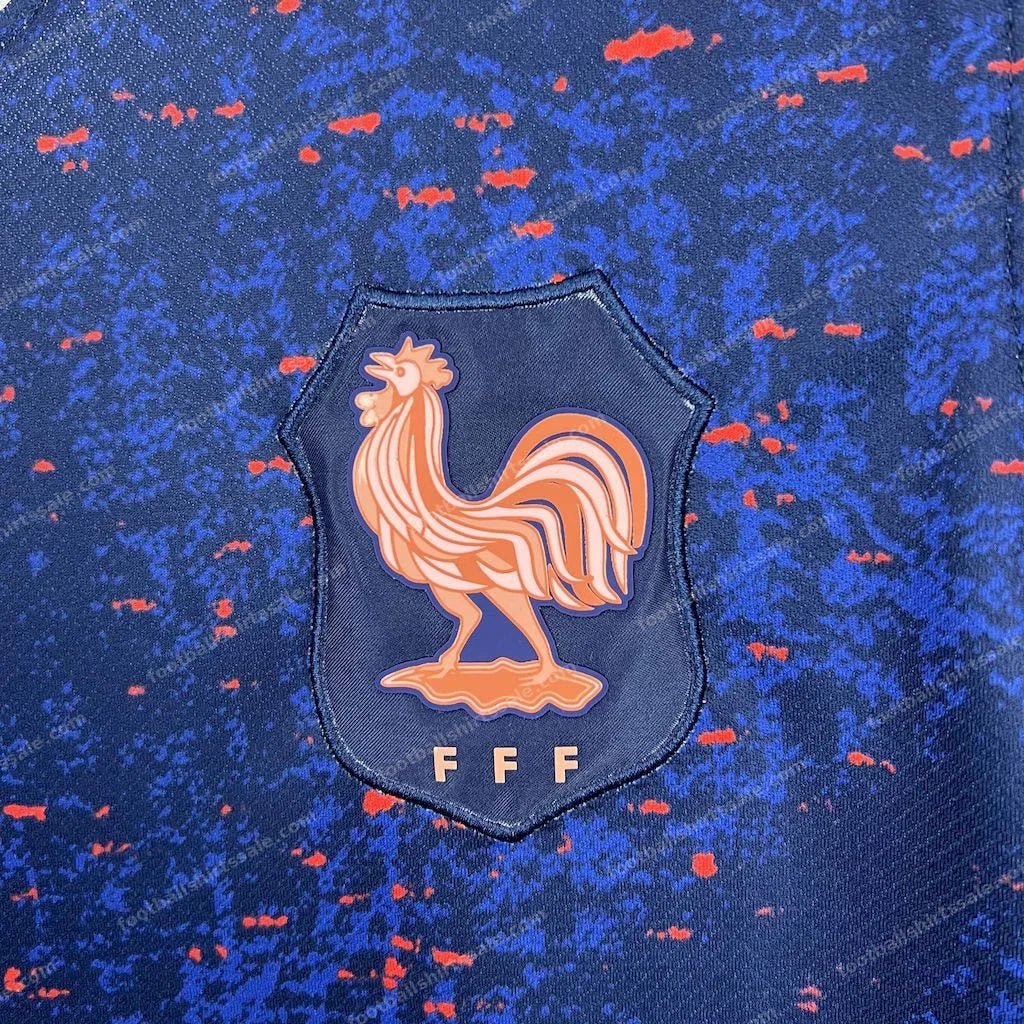 2025 France Home Football Shirt - Detail 4
