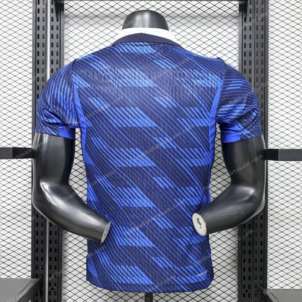 2026 France Home World Cup Football Shirt Player Version - Detail 1
