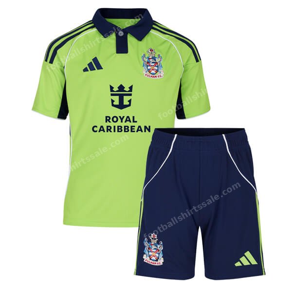 Fulham Away Kids Kit 25/26