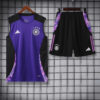 2024 Germany pre-match training Purple Jersey+Shorts 1:1 Thai Quality