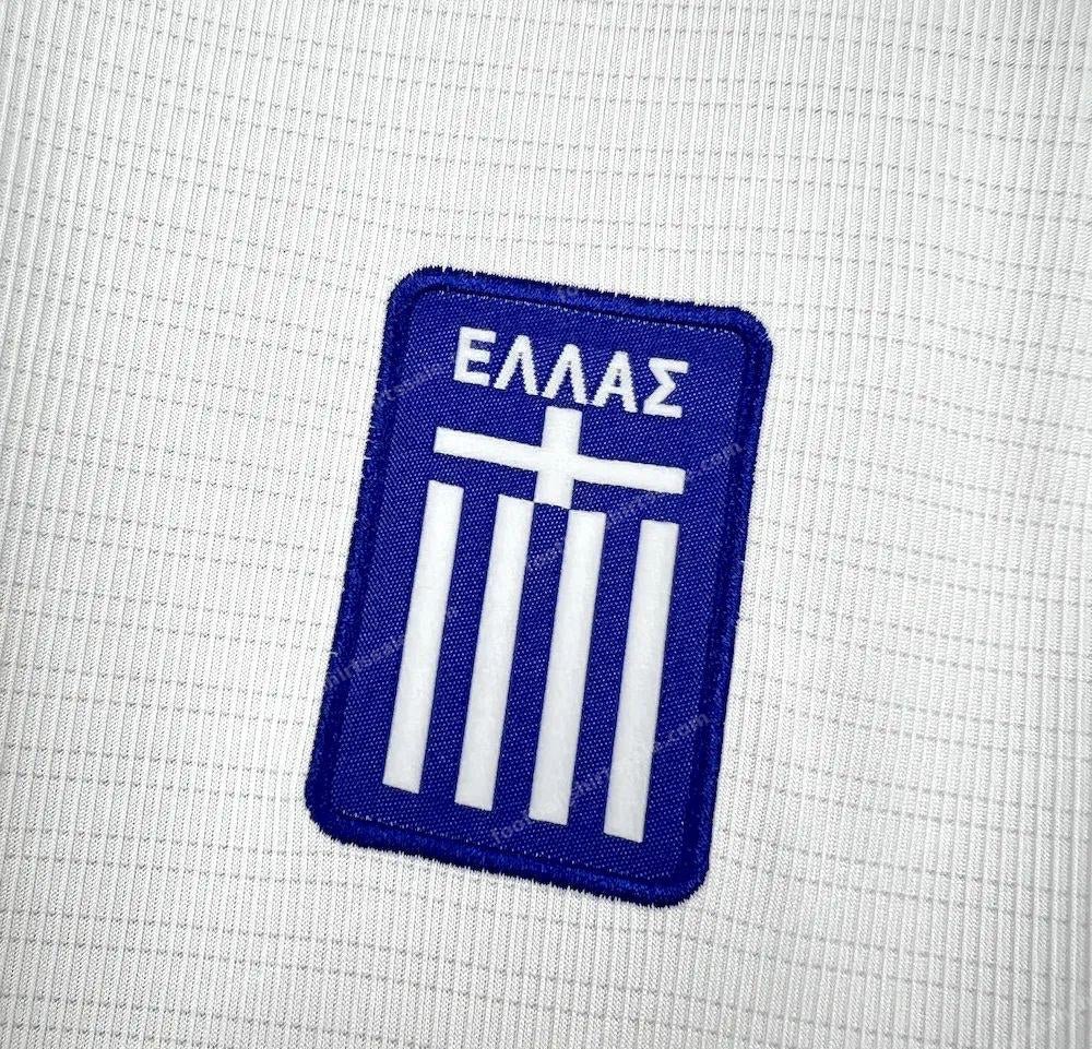 2026 Greece National Team Away Football Shirt - Detail 4