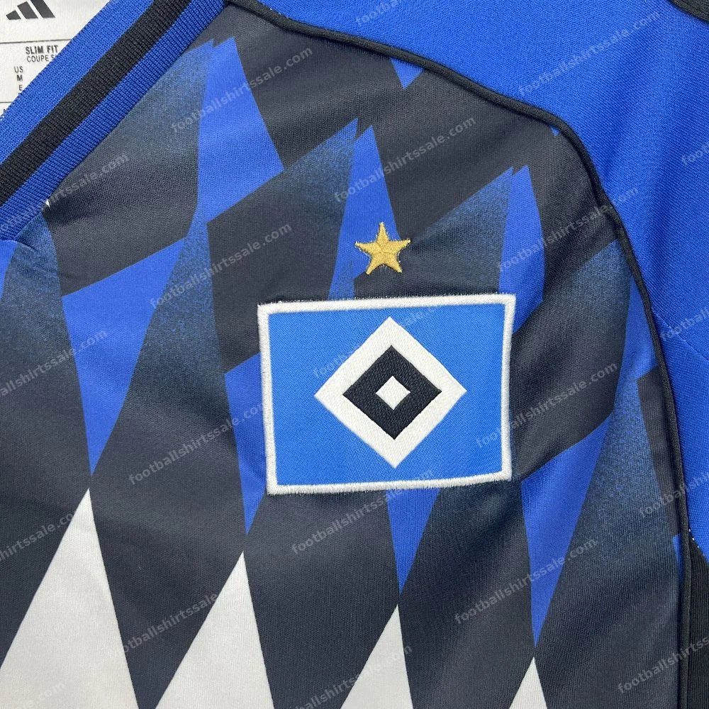 2025/2026 Hamburger SV Home Football Shirt - Detail 2