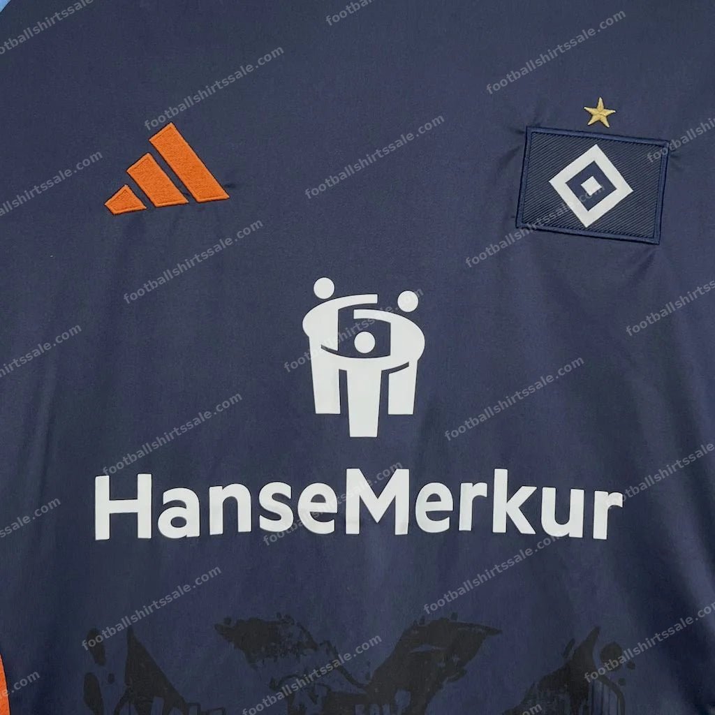 2025/2026 Hamburger SV Special Edition Football Shirt - Detail 2