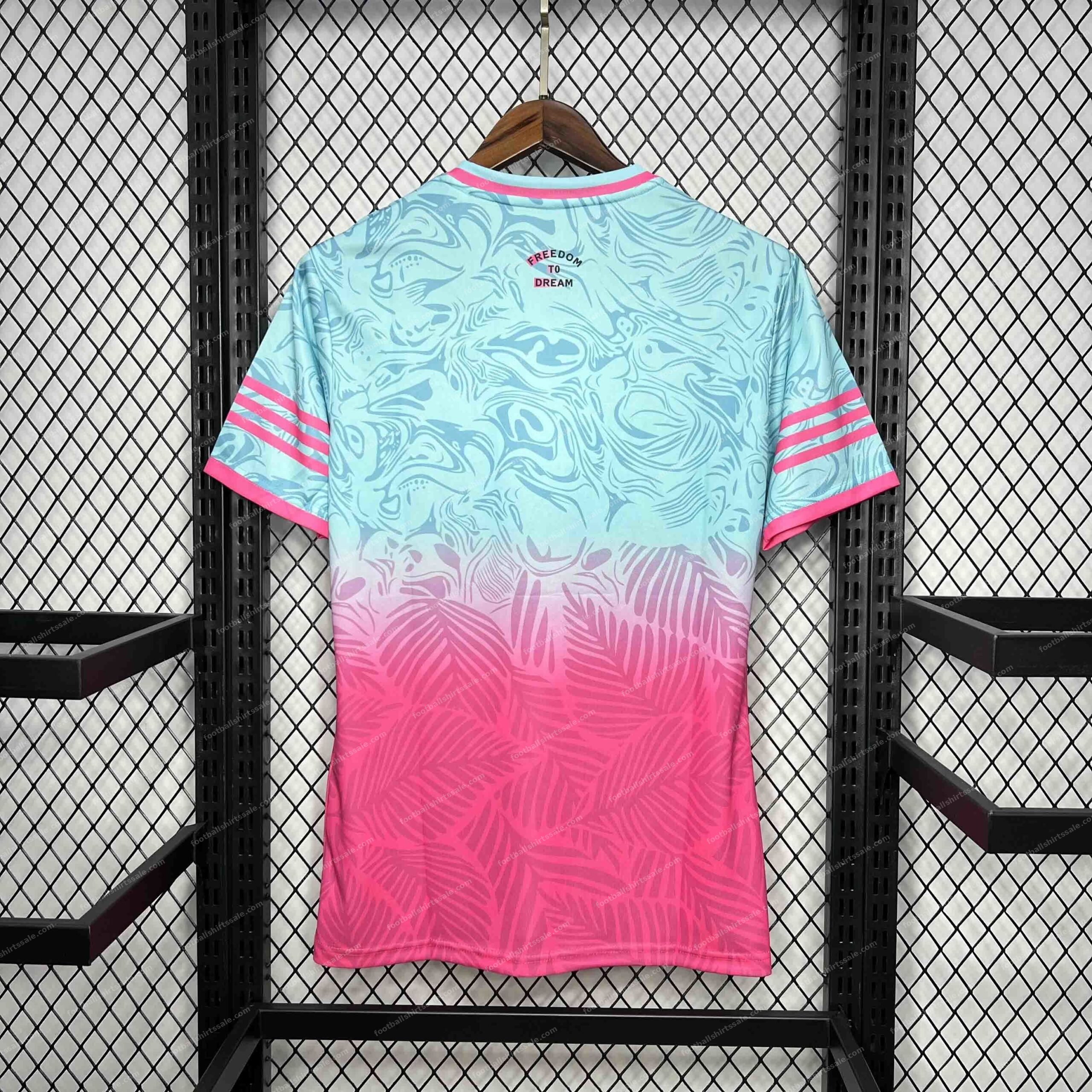 2024/2025 Inter Miami Pink Blue Special Edition Football Shirt - Detail 2