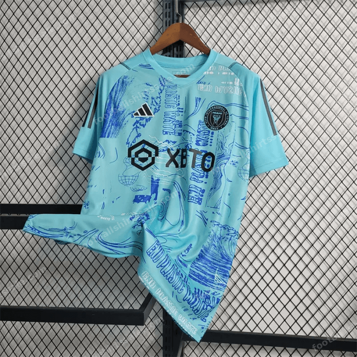 2023/2024 Inter Miami Training Wear blue Soccer Jersey 1:1 Thai Quality - Detail 1