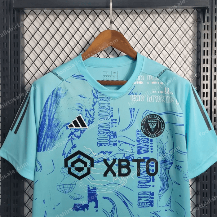 2023/2024 Inter Miami Training Wear blue Soccer Jersey 1:1 Thai Quality - Detail 3