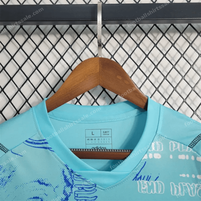 2023/2024 Inter Miami Training Wear blue Soccer Jersey 1:1 Thai Quality - Detail 4