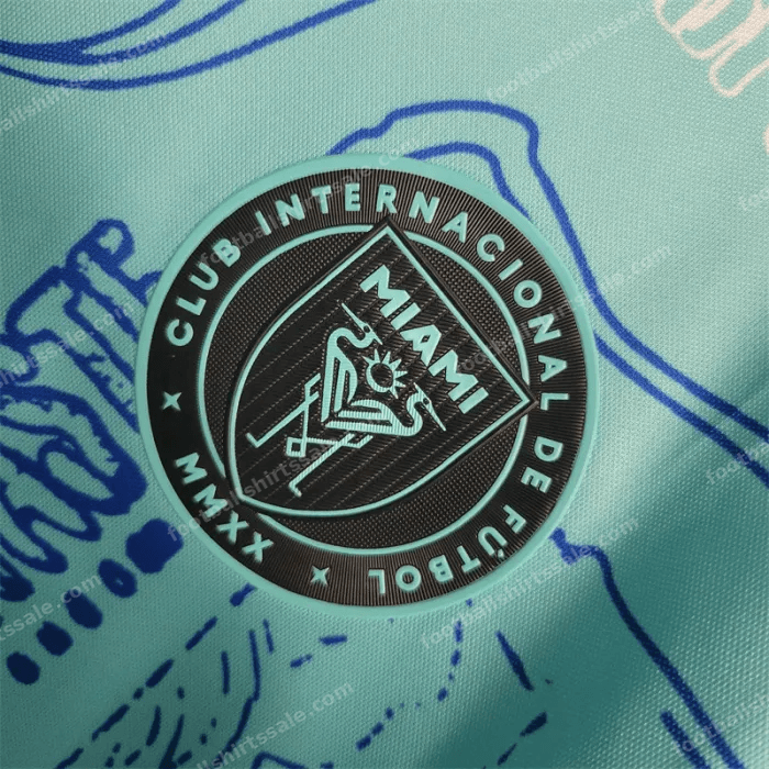 2023/2024 Inter Miami Training Wear blue Soccer Jersey 1:1 Thai Quality - Detail 6