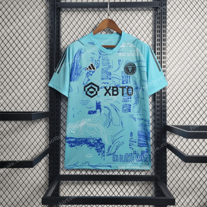 2023/2024 Inter Miami Training Wear blue Soccer Jersey 1:1 Thai Quality