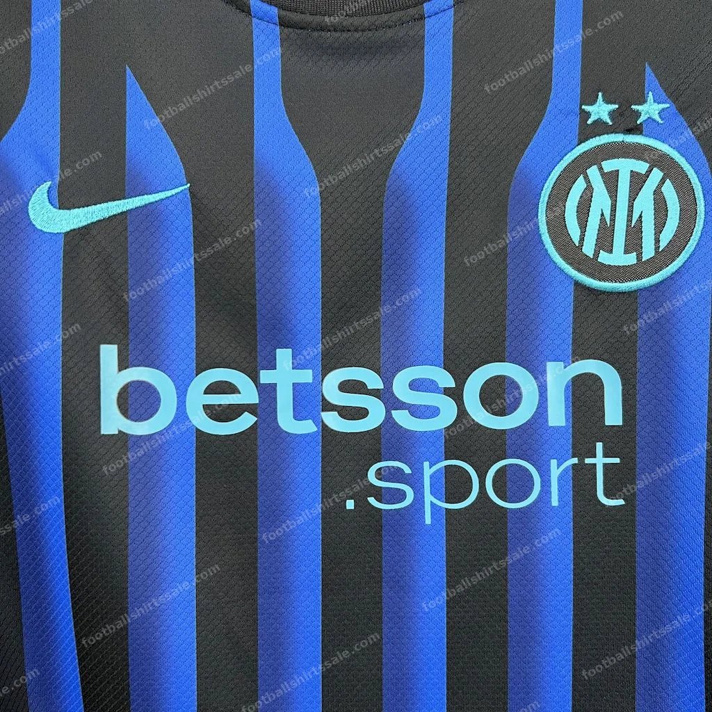 2025/2026 Inter Milan Home Football Shirt Kids Size - Detail 2