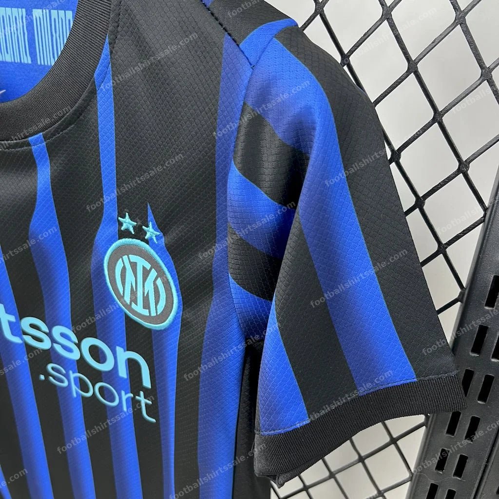 2025/2026 Inter Milan Home Football Shirt Kids Size - Detail 7