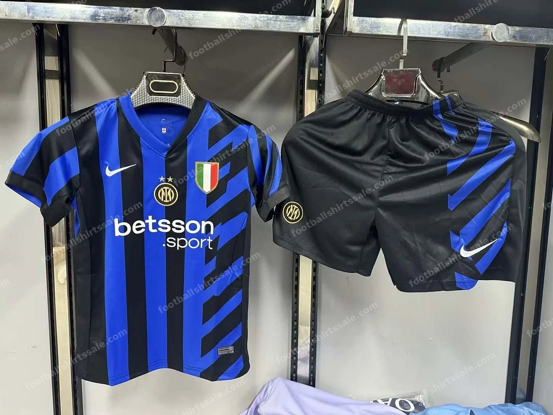 2024/2025 Inter Milan Home Football Jersey Kids Size