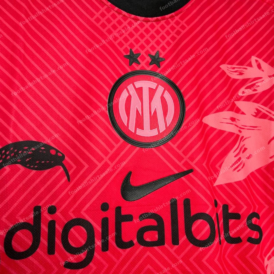 2024/2025 Inter Milan Special Edition Red Football Jersey 1:1 Thai Quality - Detail 2