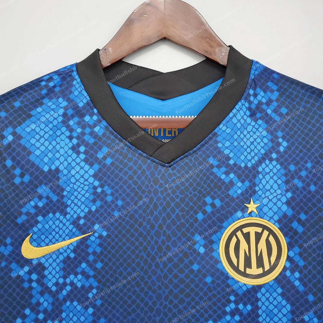 Internazionale Milan Football Jersey 2021/2022 Retro 1:1 Quality Thai - Detail 4
