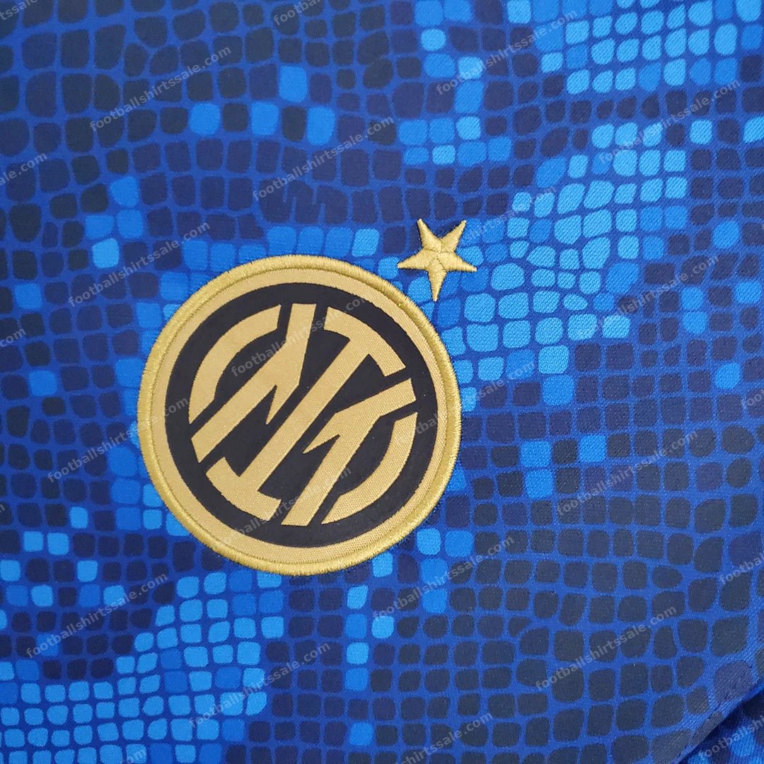 Internazionale Milan Football Jersey 2021/2022 Retro 1:1 Quality Thai - Detail 7