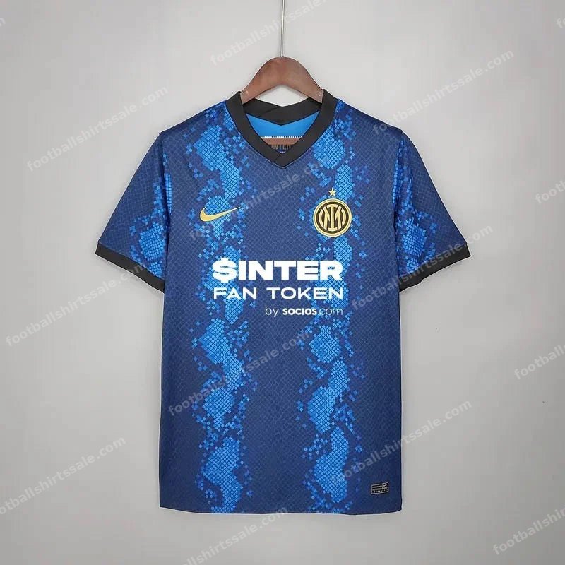 Internazionale Milan Football Jersey 2021/2022 Retro 1:1 Quality Thai
