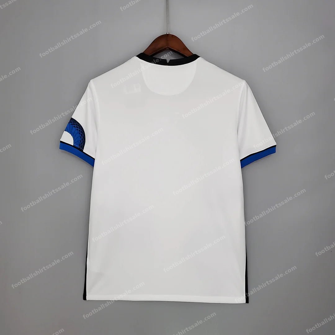 Internazionale Milan Football Jersey White 2021/2022 Retro 1:1 Thai Quality Away - Detail 1