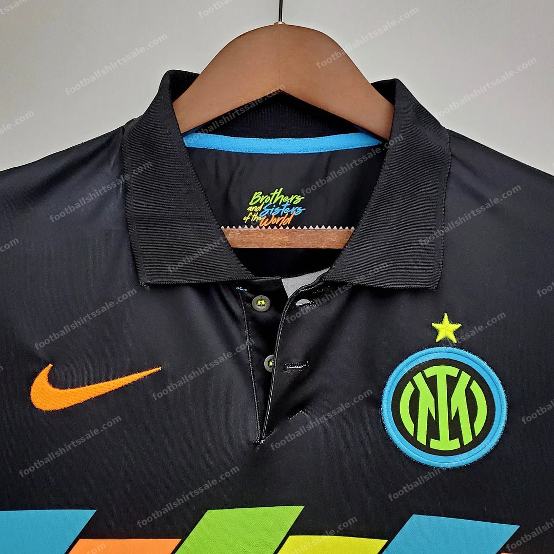 Internazionale Milan Third Away Football Jersey 2021/2022 Retro 1:1 Thai Quality - Detail 2