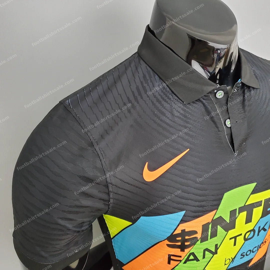 Internazionale Milan Third Away Football Jersey 2021/2022 Retro 1:1 Thai Quality – Player Version - Detail 2