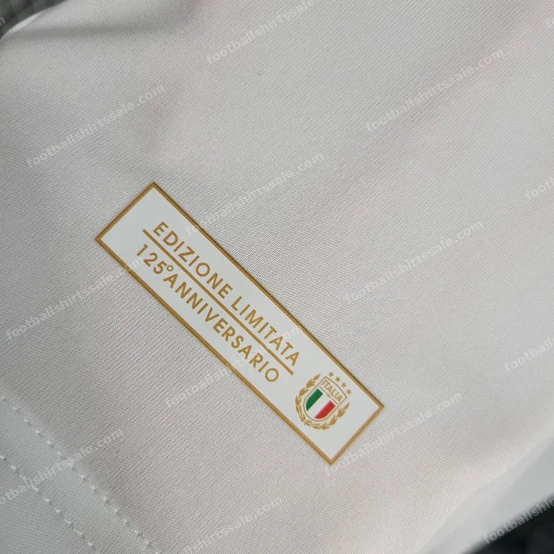2023/2024 Italy 125th Commemorative Edition Soccer Shirt - Detail 9