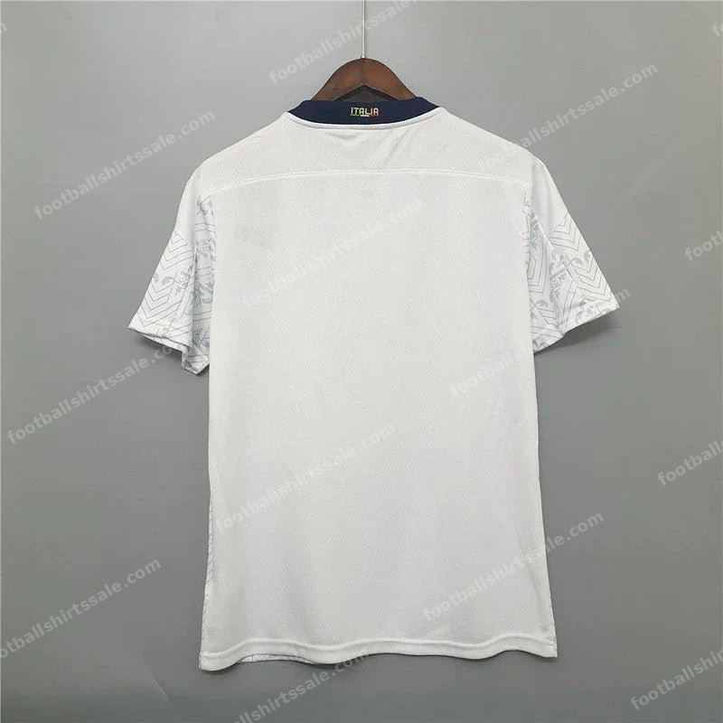 2020/2021 Italy Away Soccer Shirt - Detail 1