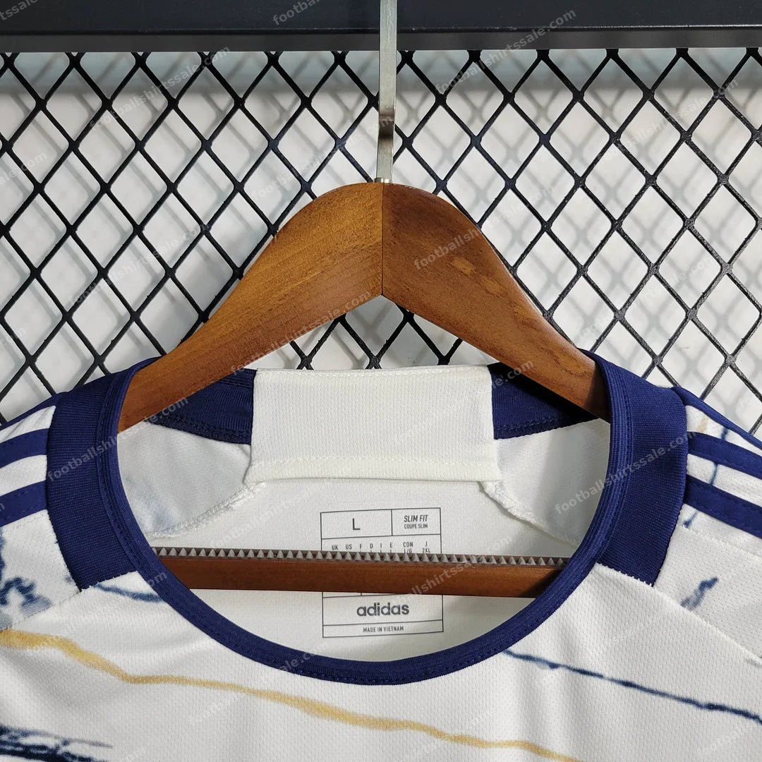 2023 Italy Away Soccer Shirt - Detail 6