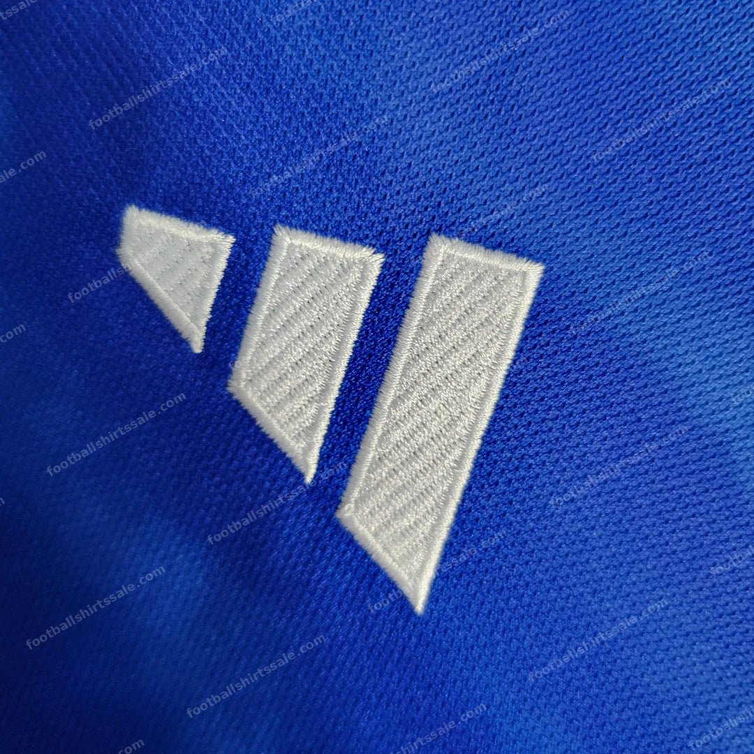 2023 Italy Home Soccer Shirt - Detail 5