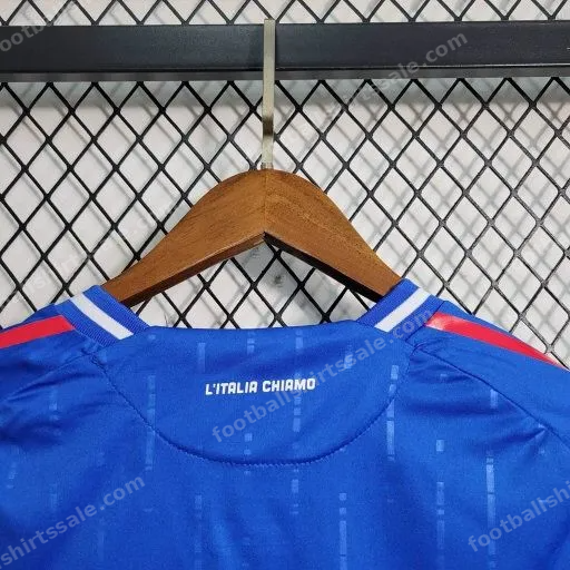 2024 Italy Home Soccer Shirt - Detail 7
