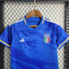 2023 Italy Home Soccer Shirt Kids Size - Detail 2