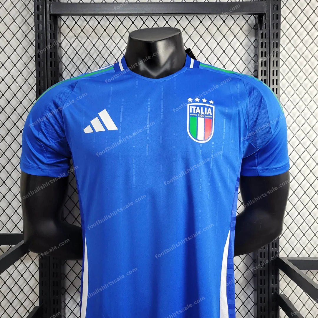 2024 Italy Home Soccer Shirt – Player Version - Detail 2