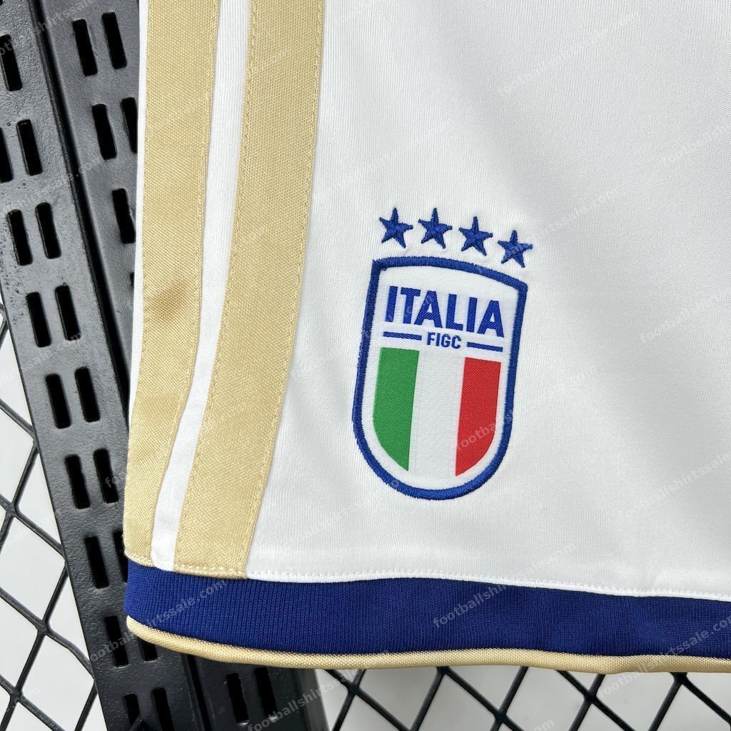 2026 Italy Home World Cup Shorts - Detail 3