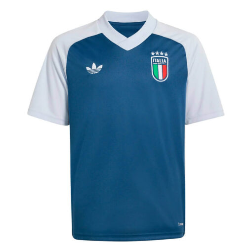 Italy Pre Match Training Football Top