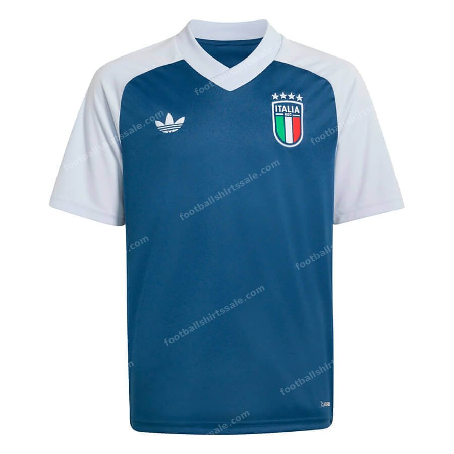 Italy Pre Match Training Football Top