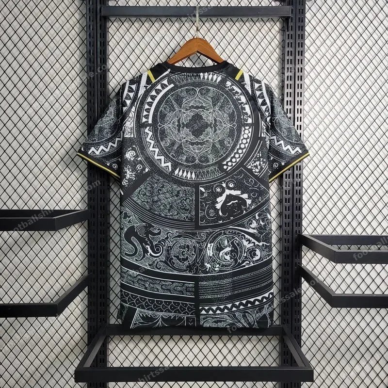 2023/2024 Italy Special Edition Black Soccer Shirt - Detail 2