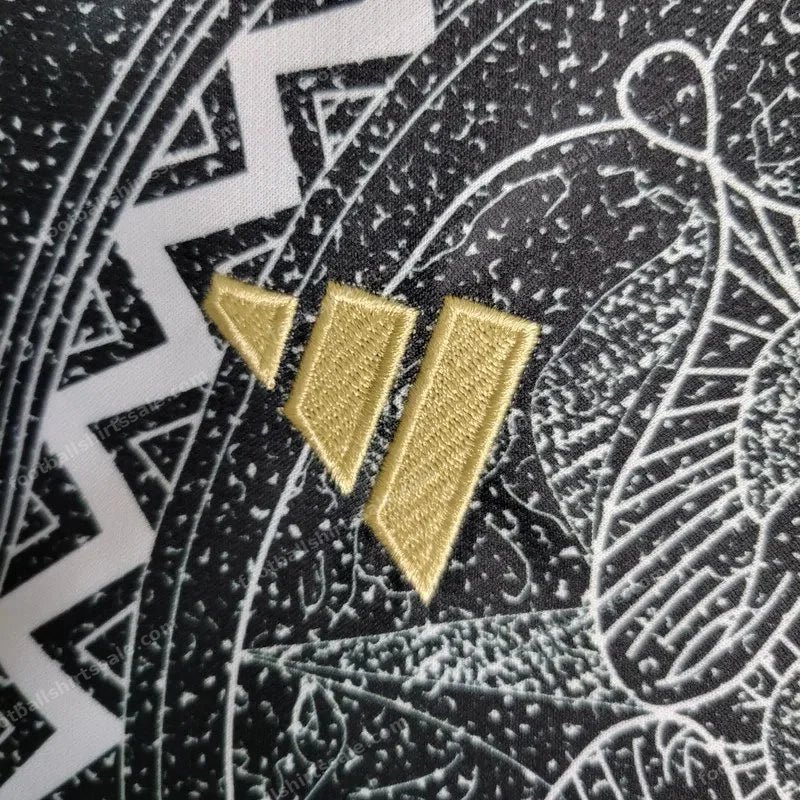 2023/2024 Italy Special Edition Black Soccer Shirt - Detail 4