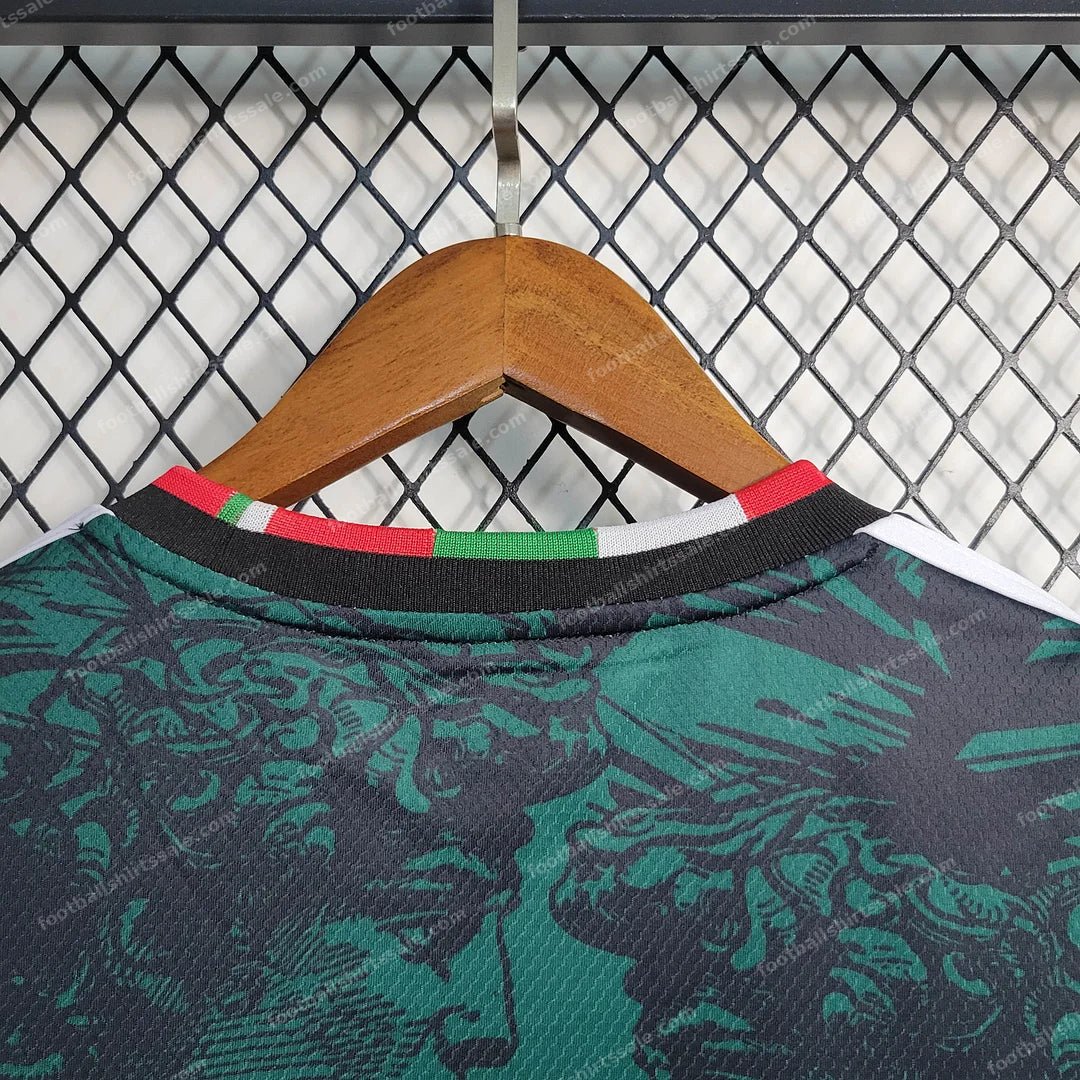 2023 Italy Special Edition Green Soccer Shirt - Detail 8