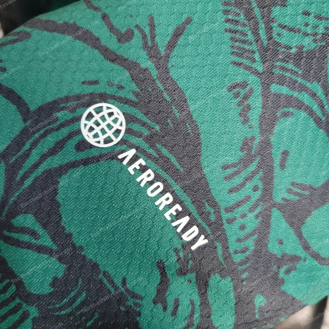 2023 Italy Special Edition Green Soccer Shirt - Detail 9