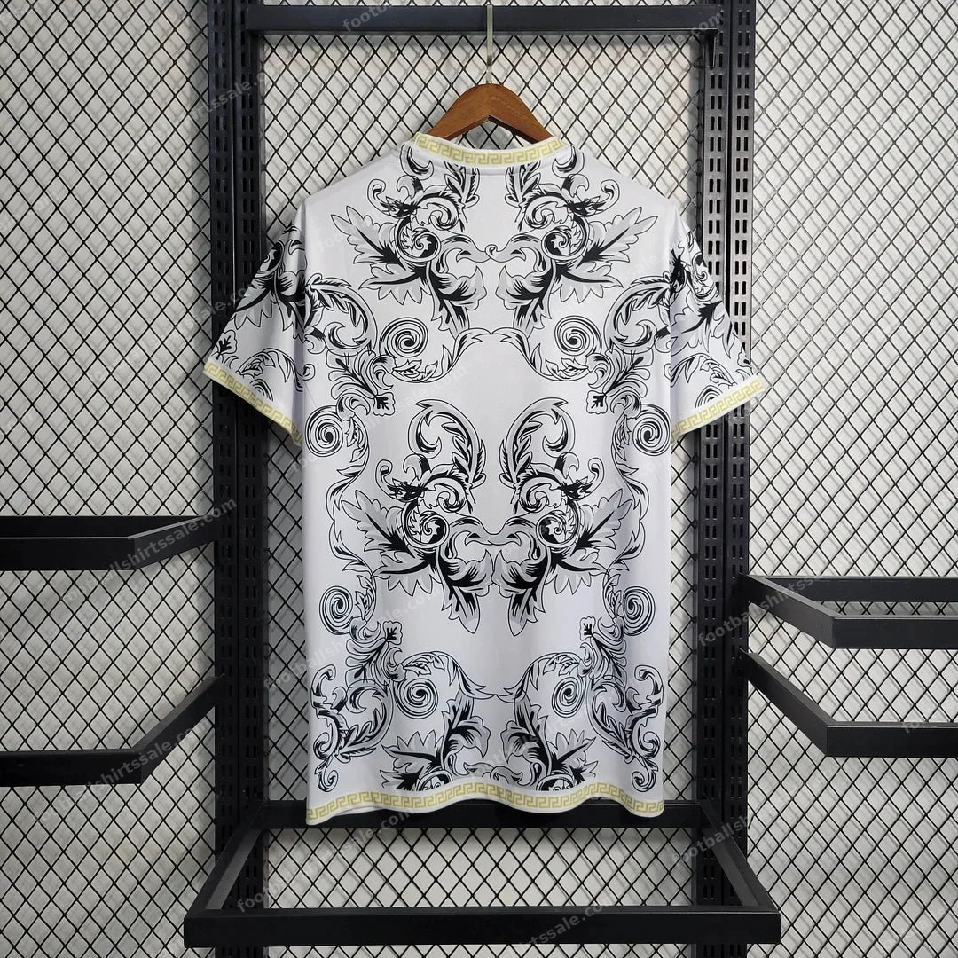 2023 Italy Special Edition White Soccer Shirt - Detail 1