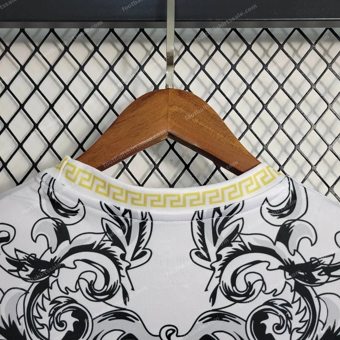 2023 Italy Special Edition White Soccer Shirt - Detail 6