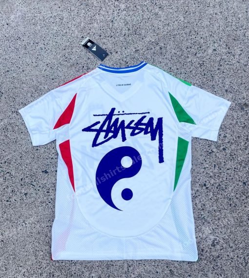 Italy X Stussy 2024/2025 Away Jersey - Detail 1