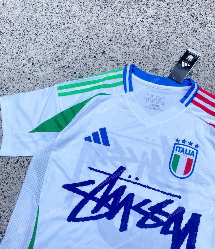 Italy X Stussy 2024/2025 Away Jersey - Detail 2