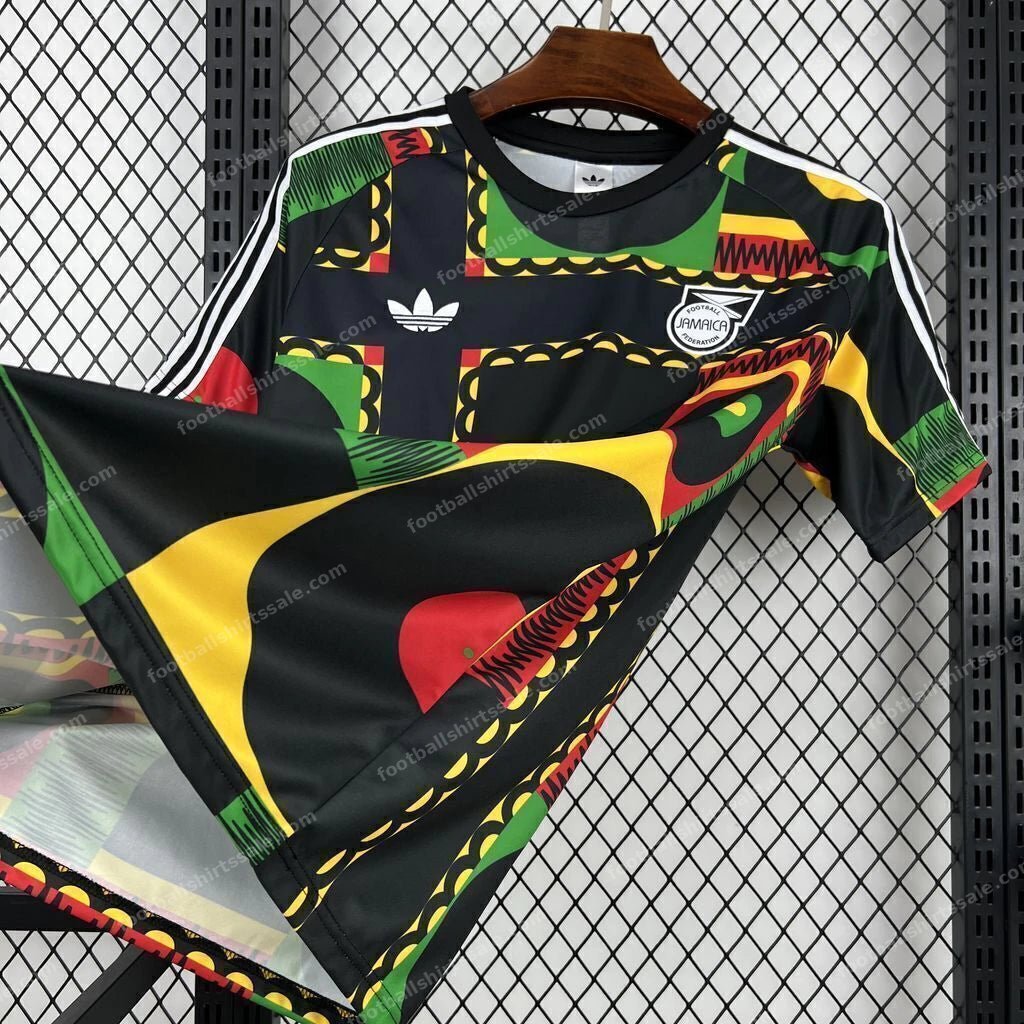 2026 Jamaica X Bob Marley Football Shirt - Detail 2